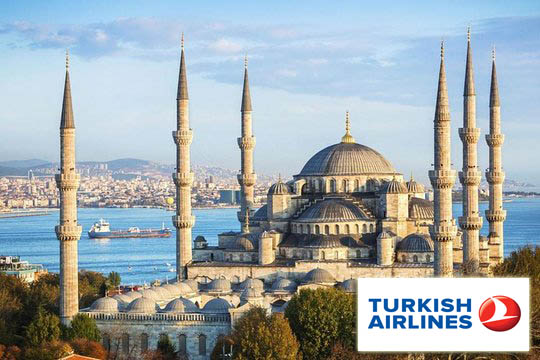 تور استانبول از شيراز ويژه نوروز99 با پرواز چارتر ترکيش